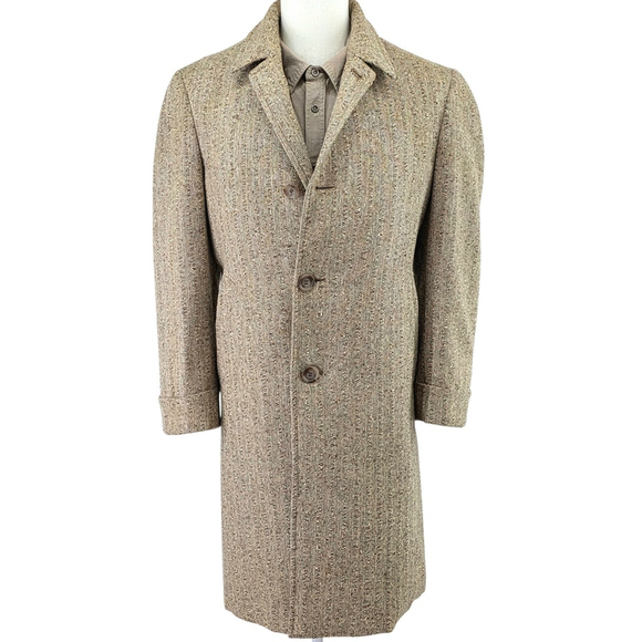 Bespoke Other - Americana Heritage 1957 Bespoke Wool Overcoat Men’s Medium Vintage